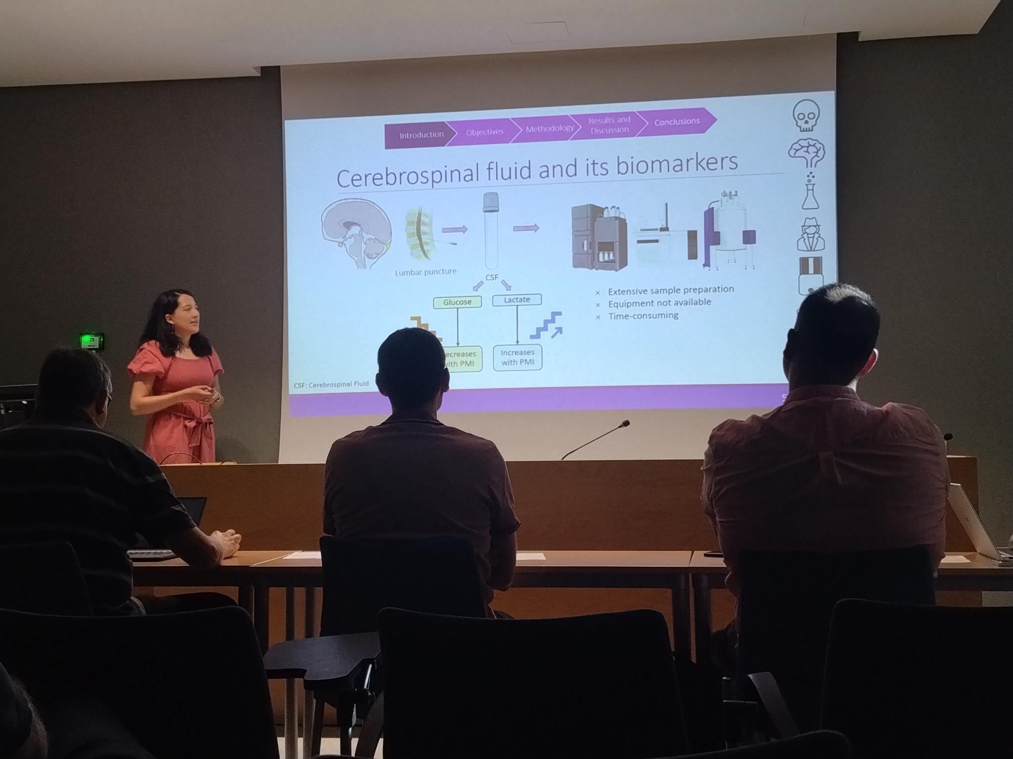 El grup celebra la graduació de dues investigadores amb treballs sobre biosensors aplicats a la salut